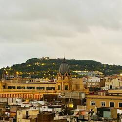 View across to Montjuic