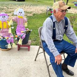Easter with Nichole's Grandfather