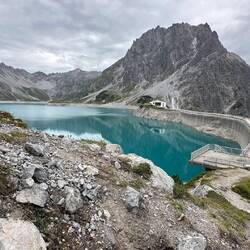 Lünersee Lake & Dam - Austria