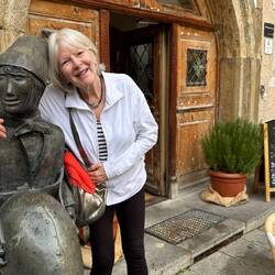 Mit Schällen Ursi in Zuoz - Switzerland