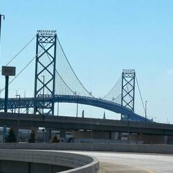 The bridge to Canada