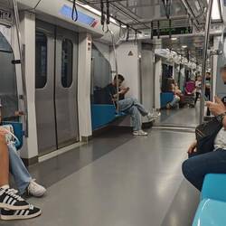 Sehr saubere Metro!
