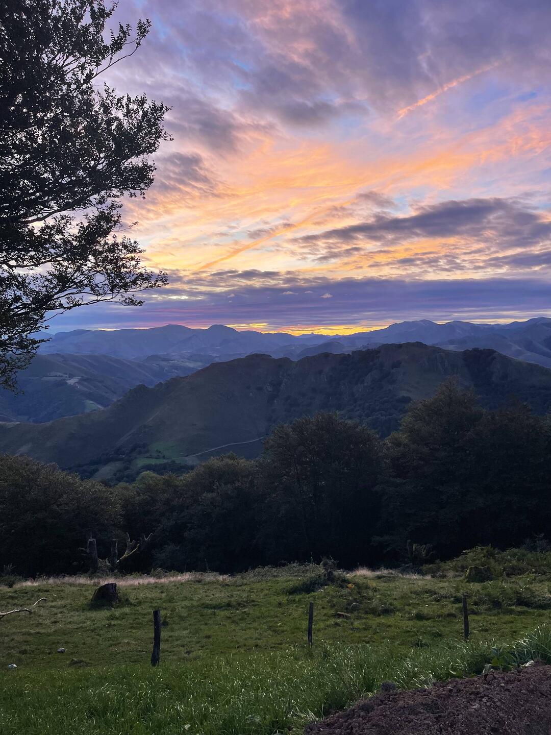 Sunrise in the Pyrenees