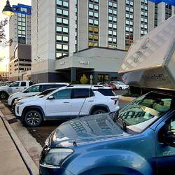 Unser Stellplatz in Reno Downtown