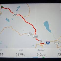 Von Old Station nach Reno