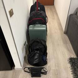 Luggage all set plus one extra case for presents