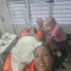 A l'infirmerie de Tikehau. Le moral est bon.