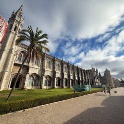 Monastery at Belém. Church is in the distance