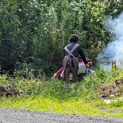 Müllverbrennung auf monkisch