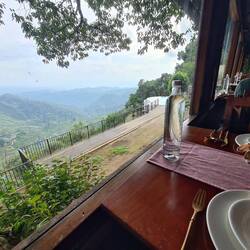 Essen ebenfalls mit Aussicht