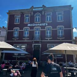 Only McDonalds in the worl where the arches cannot be displayed