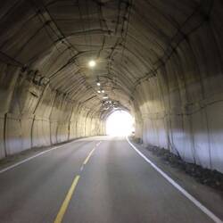 Und dann kam erstmal für 10 km der Tunnelblick