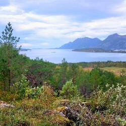 Ausblick Hollandsfjorden