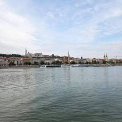 Looking across the river to Buda to Pesh
