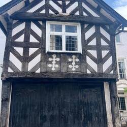 Lots of beautiful, well preserved Tudor style houses in Ruthin, Wales.