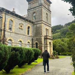 Our accommodation. Celyn Hall.