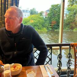Breakfast on the Dee River, the Boathouse.