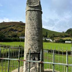 The pillar of Eliseg has been standing for more than 1000 years on a mound with his family tree.