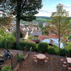 Blick auf die Stadt Regen