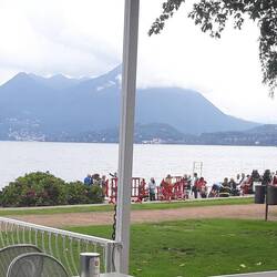 Morning coffee spot at Stresa