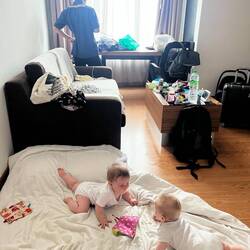 Am letzten Tag gibt's WLAN