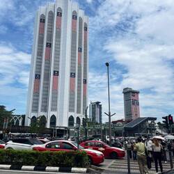 Vorbereitung für den morgigen Malaysia Day