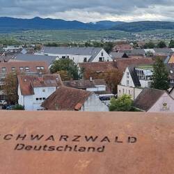 Aussicht vom Berchtholdturm in Neuenburg