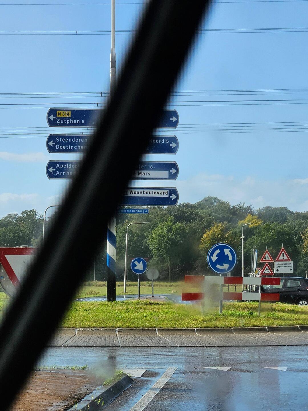 Kreisverkehre... zu viele.