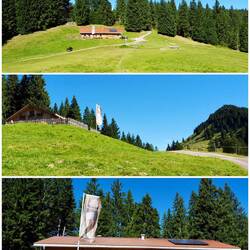 Alpe Klank in Sichtweite