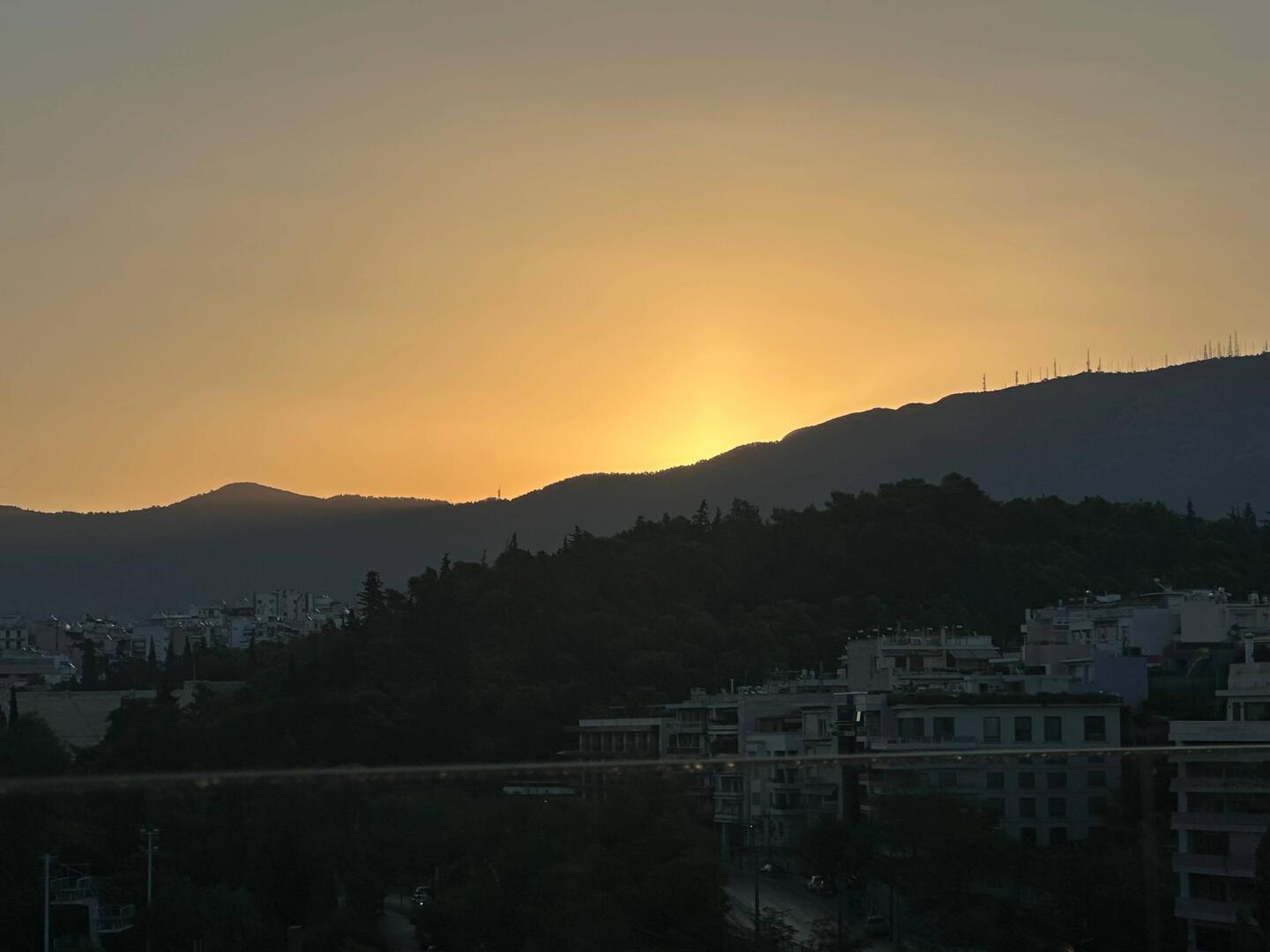 Sunrise over Athens - so special
