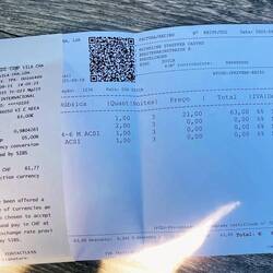 La factura, excelente precio