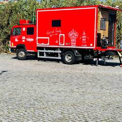 Un carro de bomberos convertido en Motorhome