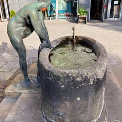 mit Kunst aufgepeppt