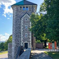 Wehrturm "Kiek in de Köken" Name weil Wachleute von hier direkt in die kaiserl. Küche sehen konnten