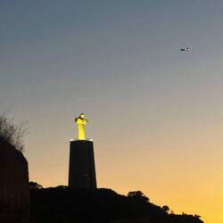 "Cristo Rei" leider nur von weiter weg