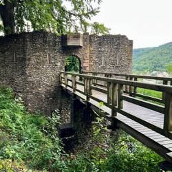 Eingang zur Burg von Schirmeck