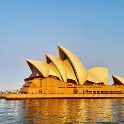 En natuurlijk weer het Opera House vanaf de ferry!