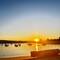 Zonsondergang in Manly