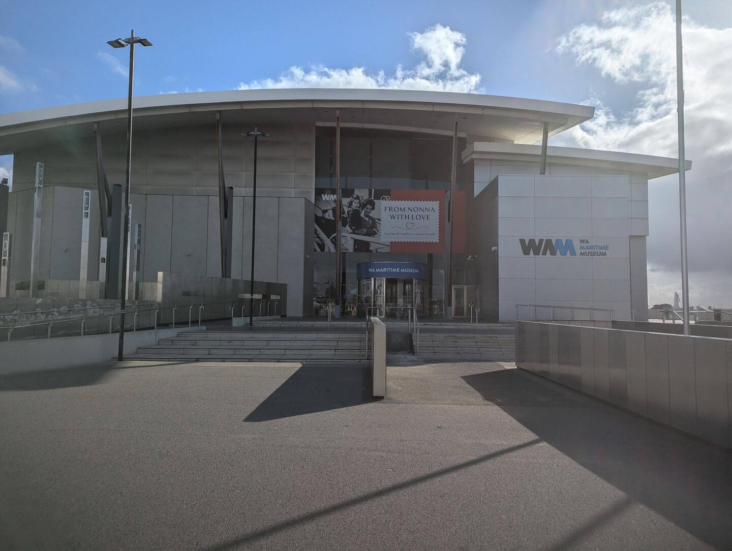 Maritime museum entrance