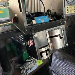 The diesel-electric controller and PTC screen enclosure