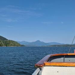 Auf der Lady Rose kam endlich wieder die Sonne zum Vorschein