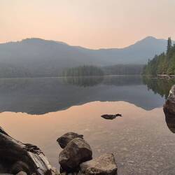 Der Klein Lake braucht sich trotz des Namens nicht verstecken