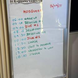 Der Plan für morgen 🙈