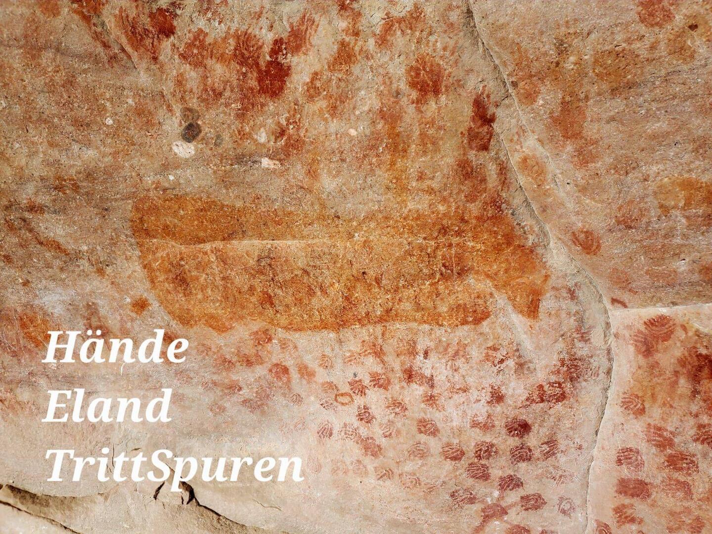 Höhle der San mit Elands in Elands Bay