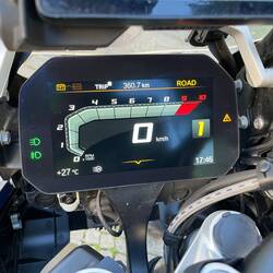 Tagestour 360 km, 27 Grad, 17:46