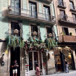 More gothic quarter - love the variety of buildings too