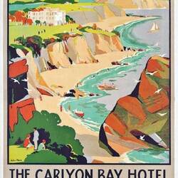 Carlyon Hotel, Par GWR poster