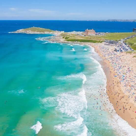 Newquay beach