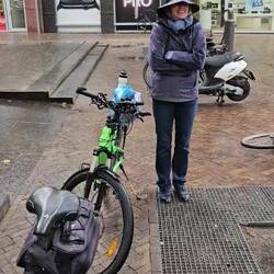 Spaß muss sein, trotz Regen