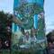 Really cool mural we saw; they are very into trolls here!